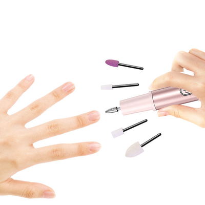 Good price 6-in-1 Professional Electric Manicure Set Hot Selling Kids Pedicure Kit with Nail Drill File Durable Portable Manicure Set online